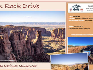 Rim Rock Drive door Colorado National Monument