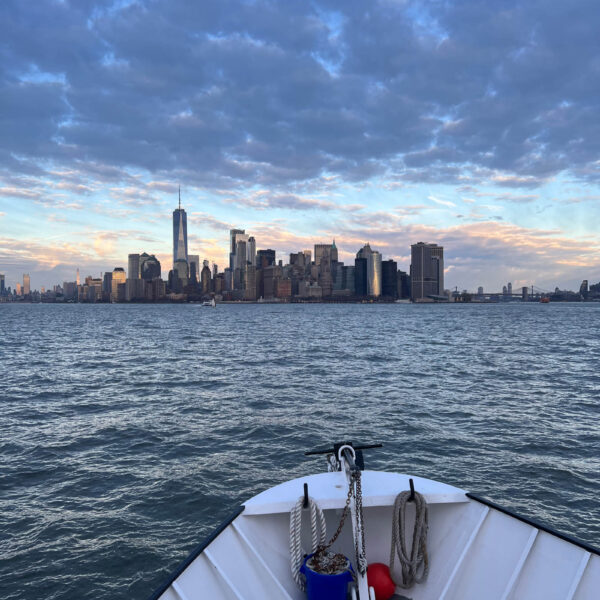 Manhattan Skyline vanaf de Ferry