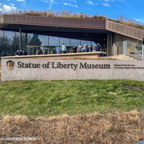 Museum bij Vrijheidsbeeld New York